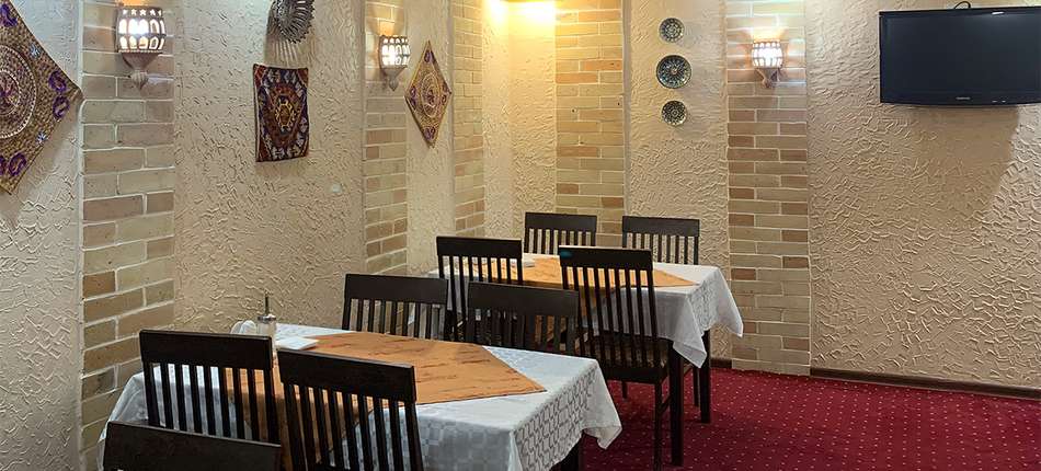 Cafe of the hotel "Reikartz Majestic Samarkand"