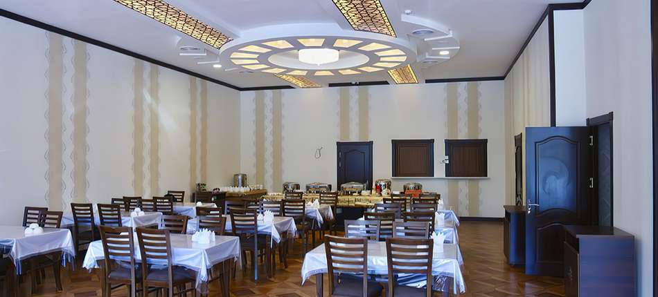 Restaurant of the hotel "Reikartz Surxon Termez"